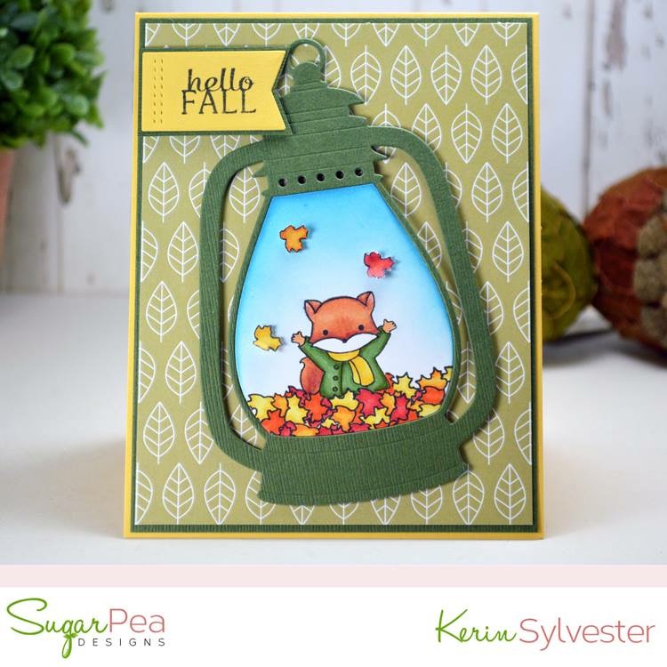 Hello Fall Lantern Card Hello Fall Lantern Card
