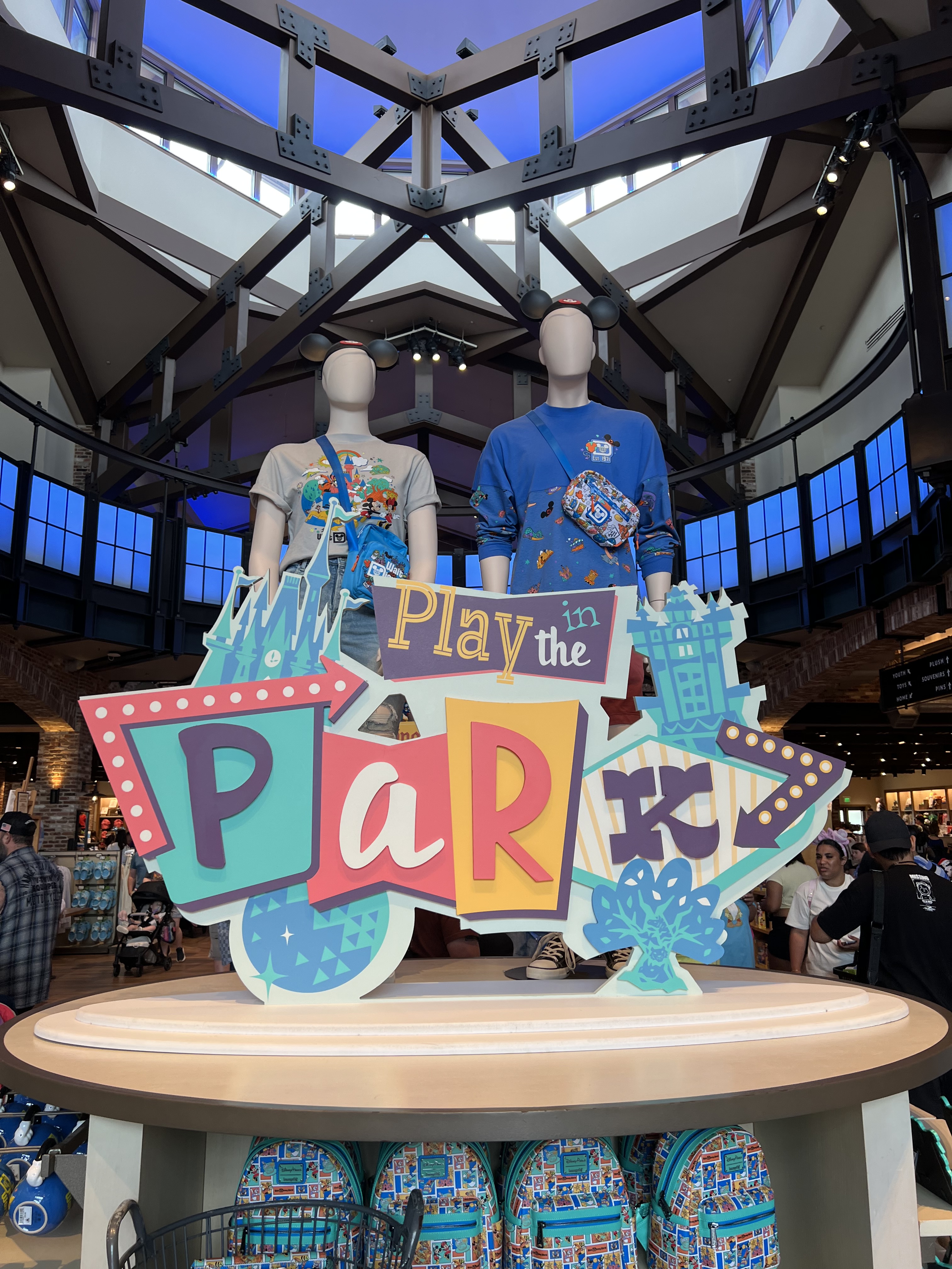 Displays at World of Disney Displays at World of Disney