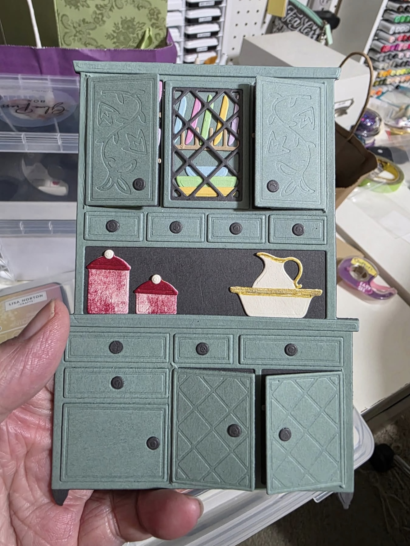 Honeybee Stamps: Hoosier Cabinet by Kim Gausman ZumMallen Pietruszewski Honeybee Stamps: Hoosier Cabinet by Kim Gausman ZumMallen Pietruszewski